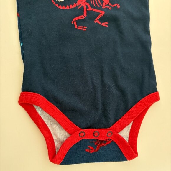 Little Blue House By Hatley Baby Body Suit & Hat Dinosaurs 12-18 months NEW Dino - Picture 5 of 10